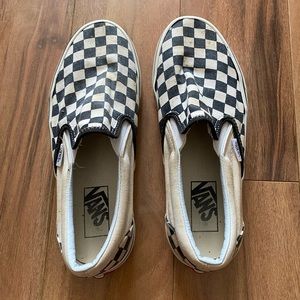 VANS Slip-On Checkered Shoes